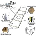 thumbnail image 2 of Bbox 12SVSC Single Vented 12 Inch Subwoofer Box - Premium Subwoofer Box Improves Audio Quality, Sound & Bass - Car Subwoofer Boxes & Enclosures with Nickel Finish Terminals, 2 of 7