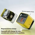 thumbnail image 4 of 3 in 1 GaN Charger, Scalable 80w Max Fast Charger Module with Type C Cable and 2 USB Ports, 80 Watt All in One Retractable Phone Wall Plug for Phone and Laptops (1-Green), 4 of 7