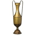 thumbnail image 3 of Decorative Antique Style 2 Handle Metal Jug Floor Vase for Entryway, Living Room or Dining Room, 3 of 8
