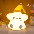 thumbnail image 4 of Luz de noche para bebé, lámpara linda de silicona colorida para decoración de la habitación de la niña, lámpara de luz nocturna con batería recargable, regalos de Navidad para niños, niñas y, 4 of 5