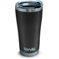 thumbnail image 2 of Tervis Powder Coated Stainless Steel Triple Walled  Insulated Tumbler Travel Cup Keeps Drinks Cold & Hot, 20oz Legacy, Onyx Shadow, 2 of 8