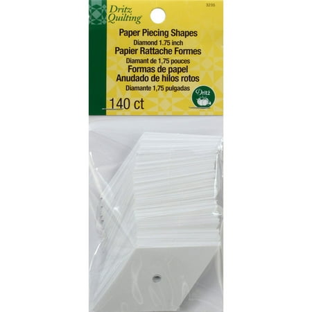 UPC: 0072879032352 | Dritz Paper Piecing Diamond 60 Deg 1.75in 140pc