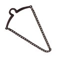 thumbnail image 1 of Clips de corbata Sunnimix Casual negra Clip fijo Cadena de eslabones Clásica de cobre para hombres, 1 of 8