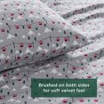 thumbnail image 3 of 3 PCS Twin Sheet Set Grey Ski Jump, 3 of 5