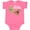 Hot Pink, variant on Inktastic Mama Little Monkey Grandchild Boys or Girls Baby Bodysuit