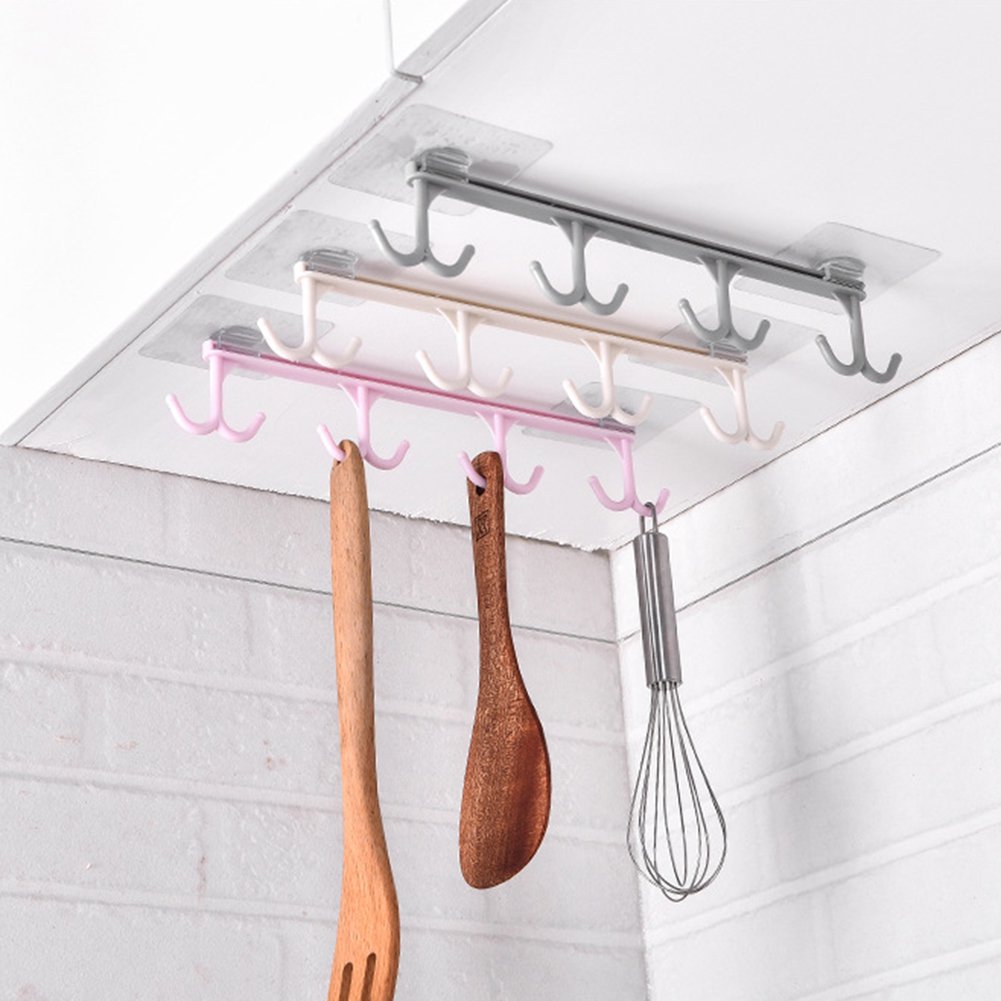 Opolski Kitchen Cupboard Storage Rack Cabinet Hooks Tableware Towel Holder Organizer Walmart Canada