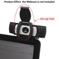 thumbnail image 2 of Universals Webcam Privacy Lens LensHood Covers for C922x / C925-e / C505 / C920x for Webcam / C310 /C270, 2 of 5