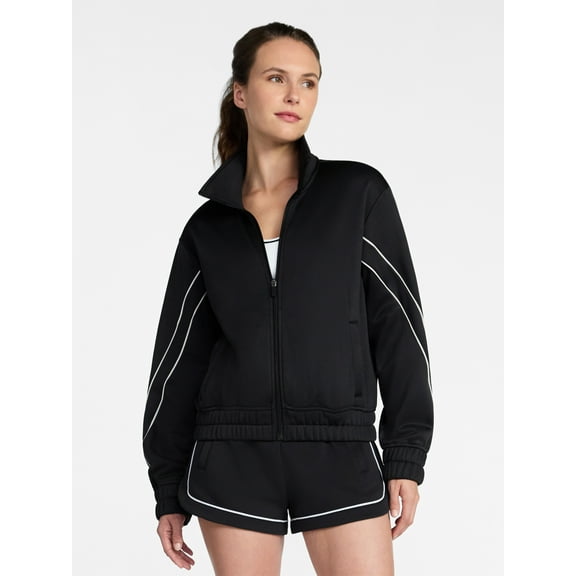 Avia Women's Midweight Track Jacket, Sizes XS-XXXL
