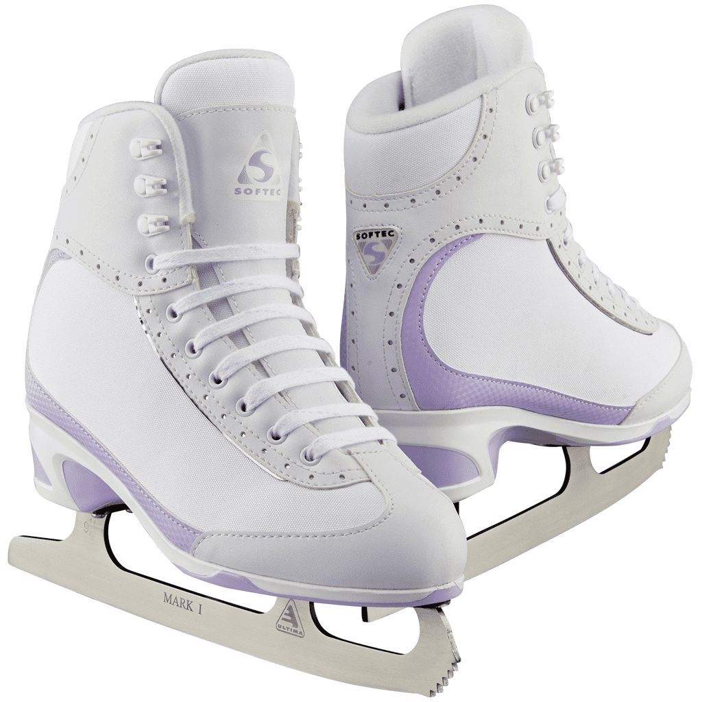 Jackson Ultima Softec Vista ST3201 Figure Ice Skates for Girls Color: Black, Size: Toddler 10 Bundle with Skate Guards