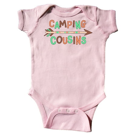 

Inktastic Camping Cousins- arrow Gift Baby Boy or Baby Girl Bodysuit