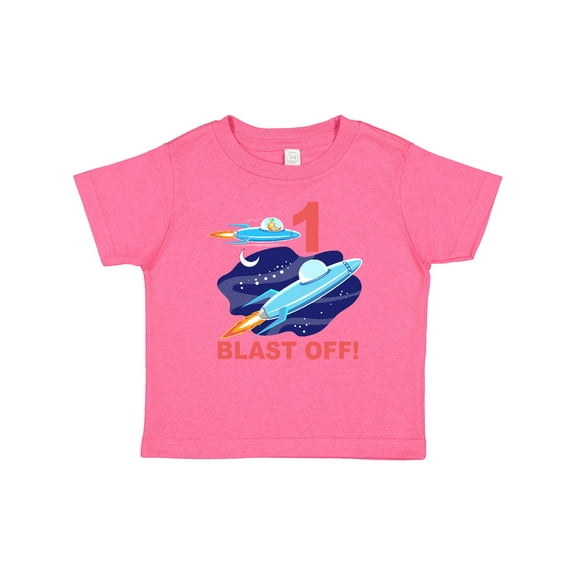 Inktastic Outer Space 1st Birthday Boys or Girls Baby T-Shirt