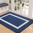 thumbnail image 1 of XICEN Indoor Door Mat, 32x48, Non-Slip Absorbent Resist Dirt Entrance Rug, Machine Washable Low-Profile Inside Entry Door Rugs for Entryway, Navy, 1 of 6