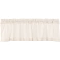 thumbnail image 4 of VHC Brands Burlap Antique White Farmhouse Primitive Curtains Valance 16x60, 4 of 6