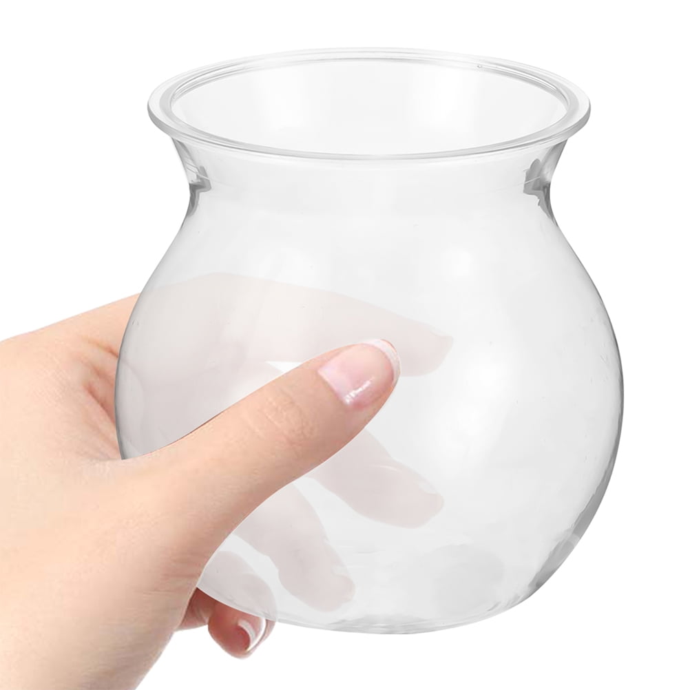 TAILTOSS 8Pcs Transparent Hydroponic Propagation Jars Unique Succulent Plant Holders