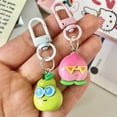 thumbnail image 5 of Unique Fruit Keychain Fashion Pendant Fruit Key Pendant Plastic/Resin Texture for Woman Girls Fashion Lover Present, 5 of 8