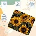 thumbnail image 3 of Sunflower Square Desk Mat, 8.3x9.8 Inch, Non-Slip Rubber Bottom, Printed, Suitable for Office and Gaming - Gaming Mousepad and Mouse Pad, 3 of 6