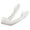 White, variant on 1 Pair Silicone Anti-slip Palm Flip Fingertip Long Arm Sleeves Solid Color Anti-UV High Elasticity Women Outdoor Ice Silk Long Cycling Gloves Costume Accessories