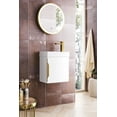 thumbnail image 4 of James Martin Vanities 388-V16-Wg Columbia 16" Wall Mounted Single Wood Vanity Set -, 4 of 7
