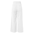thumbnail image 4 of Women Wide Leg Pants For Women Work Business Casual High Waisted Dress Pants Flowy Trousers Pants Set for Women Casual Women's Dress Pant Business Casual Pants for Women Long Loose Fit Pants for Women, 4 of 4