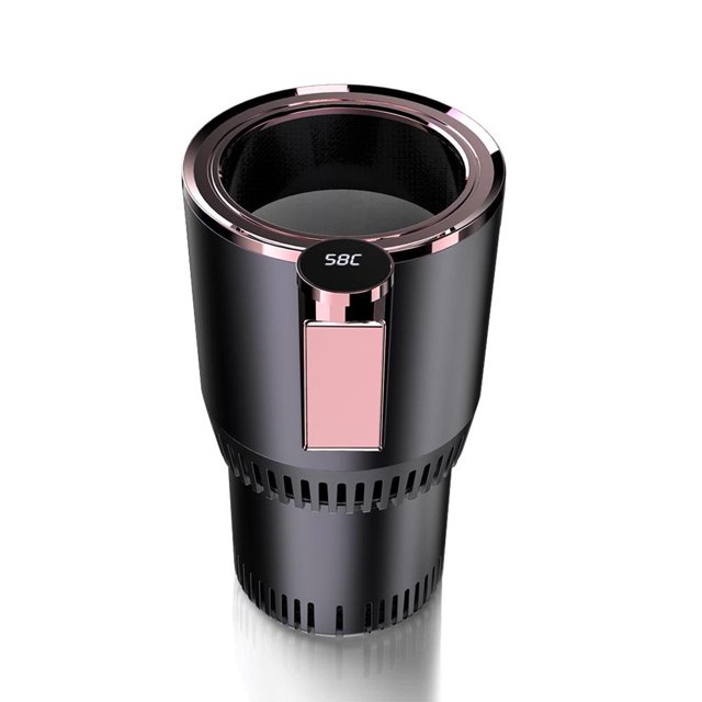 Yuarrent Refrigerador de calefacción para bebidas, soporte para bebidas, refrigerador para vehículos, calentador automático de bebidas, práctico Suministros térmicos No.2 Yuarrent HA045402-02