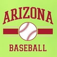 thumbnail image 6 of Wild Bobby City of Arizona Baseball Fantasy Fan Sports Men's T-Shirt, Safety Green, Large, 6 of 6