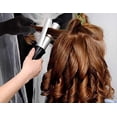 thumbnail image 5 of AFT90 Guante resistente al calor para peinar el cabello, rizador, plancha y rizador, negro, borde rosa, 1 pieza, 5 of 5