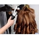 thumbnail image 5 of AFT90 Guante resistente al calor para peinar el cabello, rizador, plancha y rizador, negro, borde rosa, 1 pieza, 5 of 5