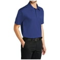 thumbnail image 2 of Yellow Rooster Mens Short Sleeve Silk Touch Performance Pocket Polo Royal S, 2 of 4