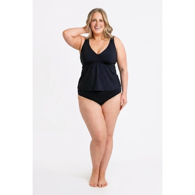 Tankini clasico Roman Fashion /Tallas Extras, 210127 (Negro) negro 40
