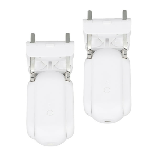 Smart Curtain Rod Opener, 2Pcs 13W Easy Instalaltion Curtain Opener for Roman Bar
