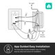 thumbnail image 5 of Interruptor de intensidad inteligente Kasa KS220 Apple HomeKit Wi-Fi, 5 of 5