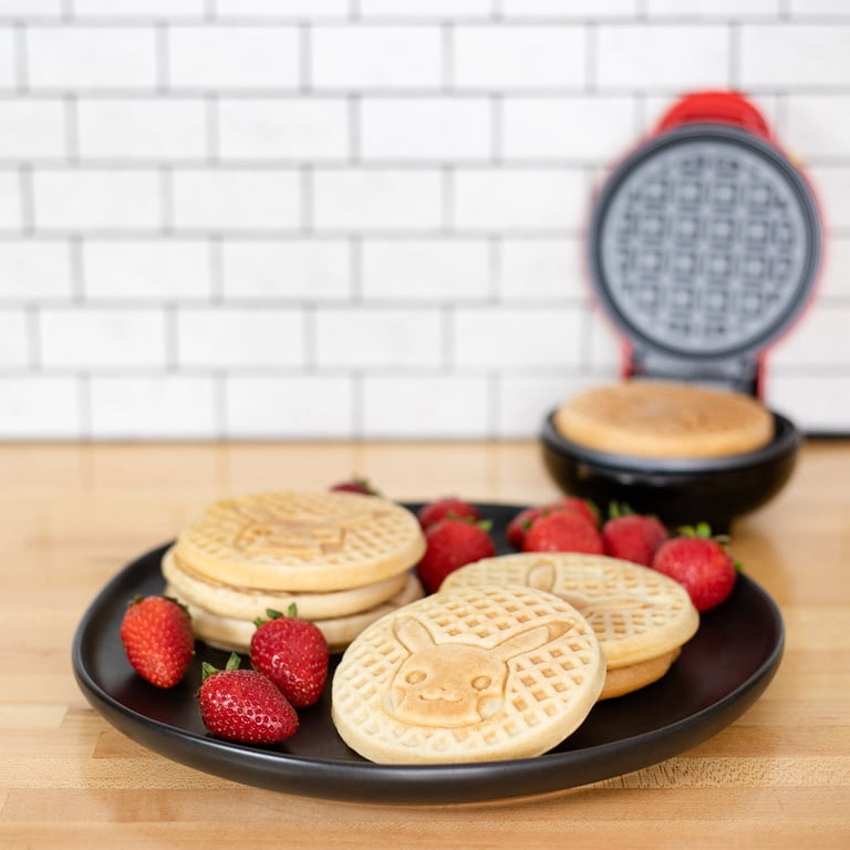 Uncanny Brands, Pokemon Electric Mini Waffle Maker, Red - Walmart.com