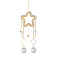 thumbnail image 1 of Campanas De Viento Atrapasueños de estrella de cinco puntas Creative K9 Crystal Rainbow Ornamento Decoraciones Tmvgtek Libre de BPA, 1 of 7