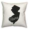 thumbnail image 2 of Creative Products New Jersey Home 18x18 Spun Poly Pillow, 2 of 3