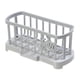 thumbnail image 5 of Organizador de fregadero de plástico ABS duradero con soporte para esponja de drenaje, cepillo para jabón y organizador gris, 5 of 9