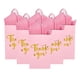 thumbnail image 2 of Bolsas de regalo DjinnGlory Thank You rosas y doradas con papel de seda, 2 of 9