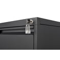 thumbnail image 3 of 3 Drawer File Cabinet with Lock,Large Metal Vertical File Cabinets for Home Office, Heavy Duty Steel Lockable Filing Storage Cabinet for Letter/Legal/A4/F4 Size File, 3 of 7