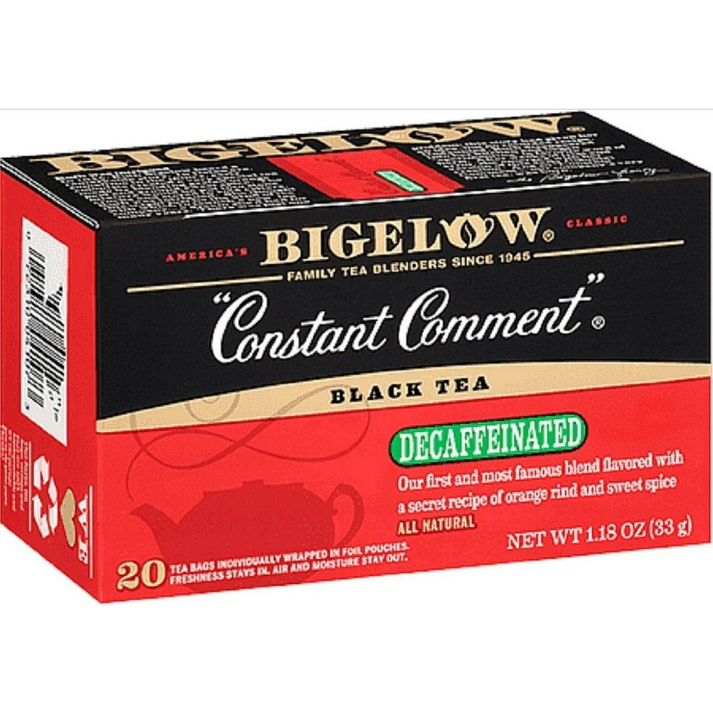 Bigelow Tea Constant Comment Decaf 20 Bags (Pack Of 4)