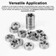 thumbnail image 2 of 40-Piece Tap and Die Set Metric Sizes Tap Thread Tapper Hand Threading Tool M3-M12 with Storage Case, 2 of 4