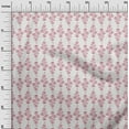 thumbnail image 3 of oneOone Polyester Spandex Pink Fabric Asian Block Floral Fabric For Sewing Printed Craft Fabric By The Yard 56 Inch Wide, 3 of 4