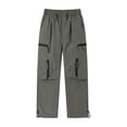 thumbnail image 2 of Hilenly Big and Tall Cargo Pants for Men Waterproof Quick Dry Hiking Pants Straight Leg Travel Climbing Camping Fishing Pants with Pockets, 2 of 10