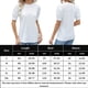 thumbnail image 3 of Camisa De Punto Superior Señoras Cami Top Blusa Cuello redondo Camiseta de moda Ropa de vacaciones (Blanco L) Cgtredaw Para estrenar, 3 of 6