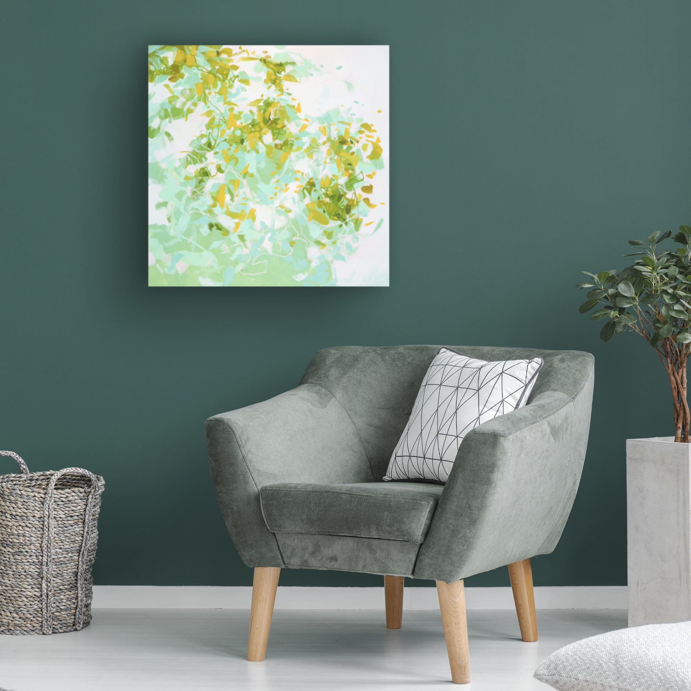 Canvas Wall Art - Cameron Schmitz 'Fruitful Searches' Wall Art for Living Room, Bedroom, or Office Décor by Trademark Fine Art - 24 x 24 Inches