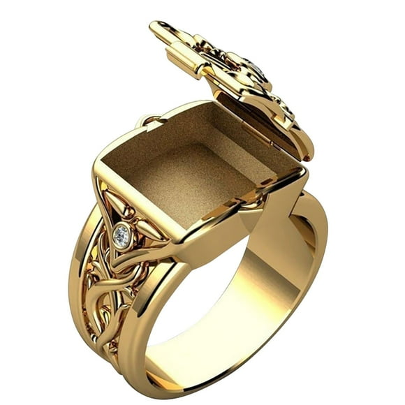 Personality Rings Open Top Men's And Women's Rings Popular Couple Rings Valentine's Day GiftsThe Best Gift for A Loved One