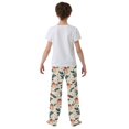 thumbnail image 4 of FORMRS Kids Pajama Pants with Pockets Size 6-8Y Boys Lounge Sleep Bottoms, Orange Christmas Box Pattern, 4 of 8