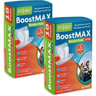 Tranquility TopLiner Disposable Booster Pads, 21.5
