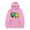 thumbnail image 2 of WOYY Big Boy's Hoodie Truck Print Hooded Sweatshirt Kids Casual Sport Pullover Tops, 2 of 4