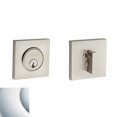 thumbnail image 1 of Baldwin 8220260 Contemporary Square Deadbolt - Polished Chrome, 1 of 1