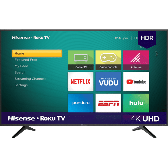 (Open Box) Hisense 50" Class 4K (2160p) Smart LED TV (50R6E3)