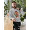 thumbnail image 2 of Hipster Goat With Gift Sweatshirt Men -Image by Shutterstock, Male Small, 2 of 4